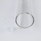 JD heat resistant high borosilicate sight glass tube