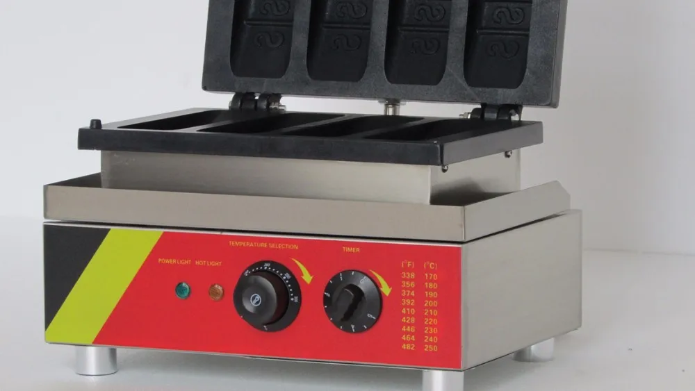 Electric Muffin corn dog waffle making machine _lolly hot dog waffle machine
