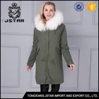 Fashion Woman white rabbit fur coat with big fur hooded