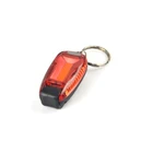 4 Pack Mini Ultra Bright Key Ring LED Torch 3 Mode COB Keychain Flashlight