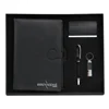 Power bank/Pen/USB/Business card case notebook gift set for office