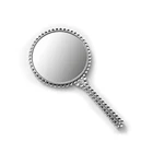 Best Seller Makeup Metal Custom Logo Hand Held Mirror