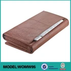 Wholesale Big capacity Long genuine leather clutch purse wallet for men