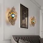 SAA Flower Chandelier Flower Shaped Chandelier Iron Agate Material Yellow Grey Color Lights