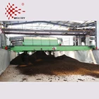 low-budget and high-efficiency organic compost fertilizer machine / compost turning machine