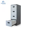 Modern customized steel storage 4 drawer file cabinet durable office hanging steel filing cabinet