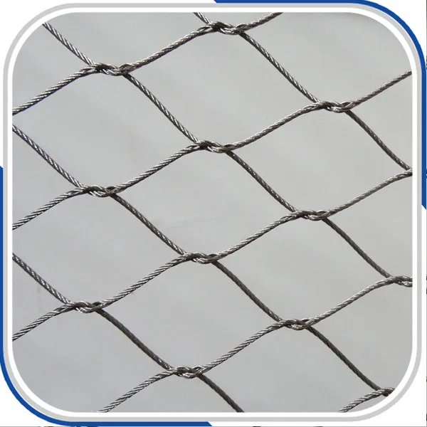 Stainless Steel Wire Rope Mesh Net For Zoo Buy Stainless Steel Wire