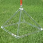 HF Hot Sale Crystal Quartz Pyramids Energy Generators For Clearing Negative