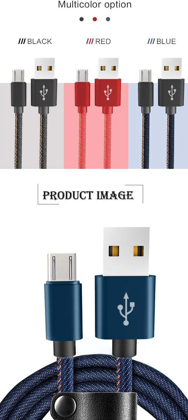 Hot Sale Type C Fast Transfer Portable Phone Charger USB C Cable Nylon Braided Micro USB Cable - ANKUX.COM