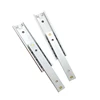 16mm wide two-section aluminum alloy two-way sliding out micro steel ball small slide rail boutique box linear guide
