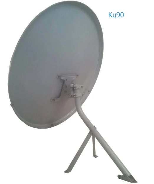 FTA satellitare dish motore lnb motorizzato tv receivern di banda ku parabola satellitare