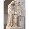 Ancient church marble sculpture holy family arts and crafts for sale