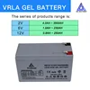 Cheap Free Maintenance 2.1KG Deep Cycle AGM 12V 7Ah 20Hr Sealed Lead Acid UPS Battery Specifications