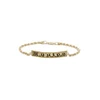 9k solid yellow gold fashion chain hawaii bracelet