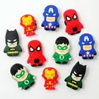 Party Children Boys Cartoon Hero PVC Shoe Charms Accessories XH-59