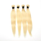 Unprocessed Straight Wholesale russian blonde bundles raw hair blonde virgin hair 613 blonde virgin human hair weave