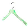 Free Sample Cheap Thick Shoulder plexiglass hanger Acrylic Lucite Hangers For Fashion Showcase