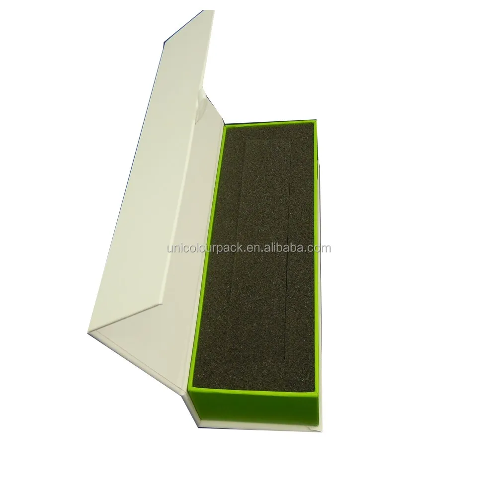 custom full color printed pen gift set box with paper tray type