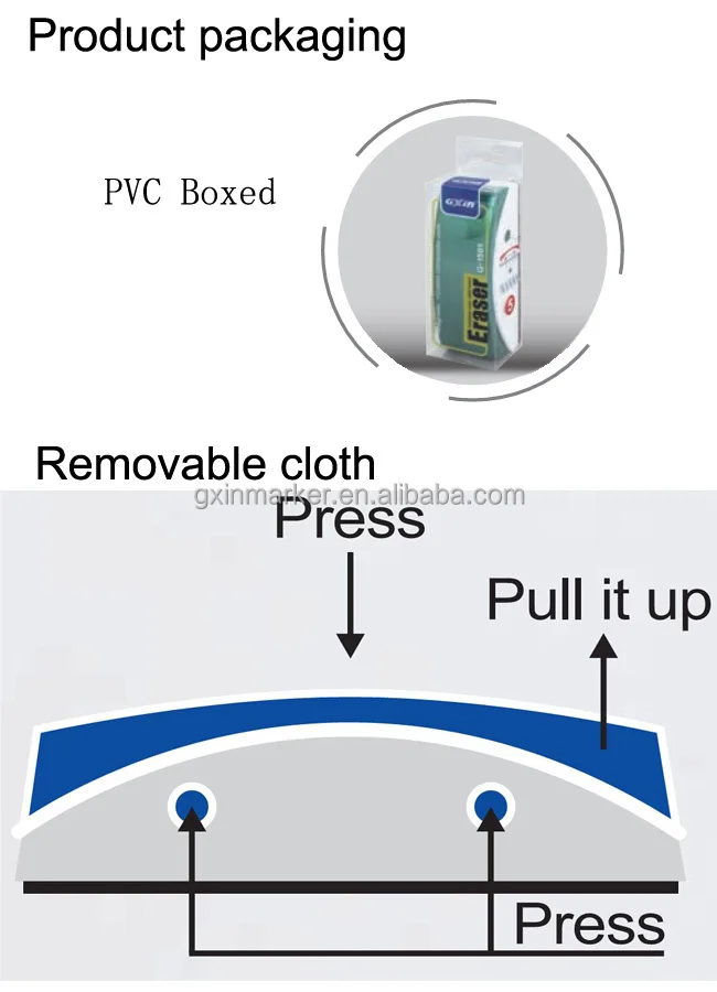 gxin pvc boxed dry erase wipe cleaner custom magnetic whiteboard