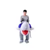 High Quality Inflatable Mascot Shark Toy Inflatable Costume For Halloween