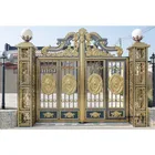 Luxury house stainless steel main gate designs