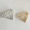 New Brand Hairpins Triangle Moon Hair Pin Jewelry Lip Round Hair Clip For Women