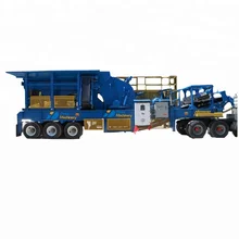 widely used wheel mobile impact crusher with easy operation