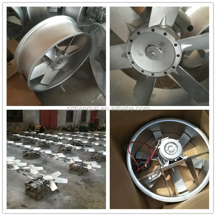 Industrial Aluminum Impeller, 500mm, 600mm, Axial - detail 14