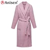 Wholesale nighty for honeymoon pajamas sherpa fleece pink robe women