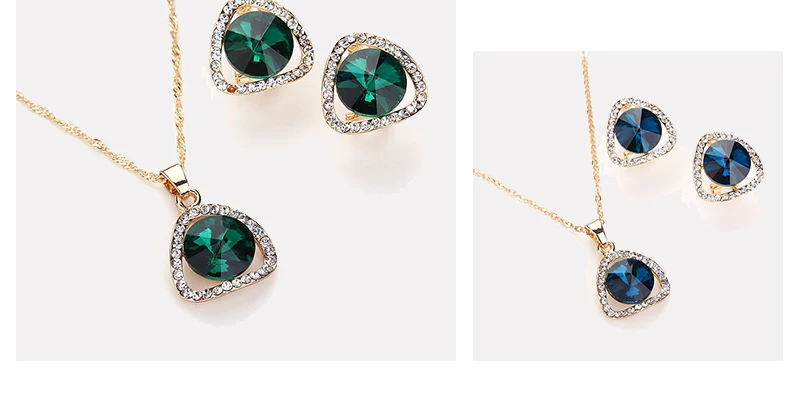 AYAYOO Bridal Jewelry Sets Indian African Beads Jewelry Set Gold Color Fashion Jewelery Sets For Women Wedding Costume Jewellery (6)