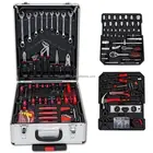 Complete Socket set Car Repair Tool Kit 256pcs Trolley Kraft Tech Tools