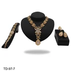Jewelry Sets Multistyle Fashionable Dubai Alloy Earrings And Necklace Jewelry Sets
