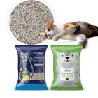 Freeshipping Green tea clumping Tofu Corn cat litter flush toilet pet supplies
