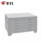 5 Drawers Metal Cabinet Map Storage Cabinet Draw Map Cabinet