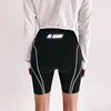 Wholesale high waist women gym fitness athletic workout short reflective leggings pants