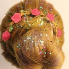 Cosmetic Holographic Chunky Glitter Gel for Hair, Face, Body, Make Up Glitter