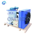 OMT Fresh water Flake ice maker 2Ton Flake ice machine for fish cooling