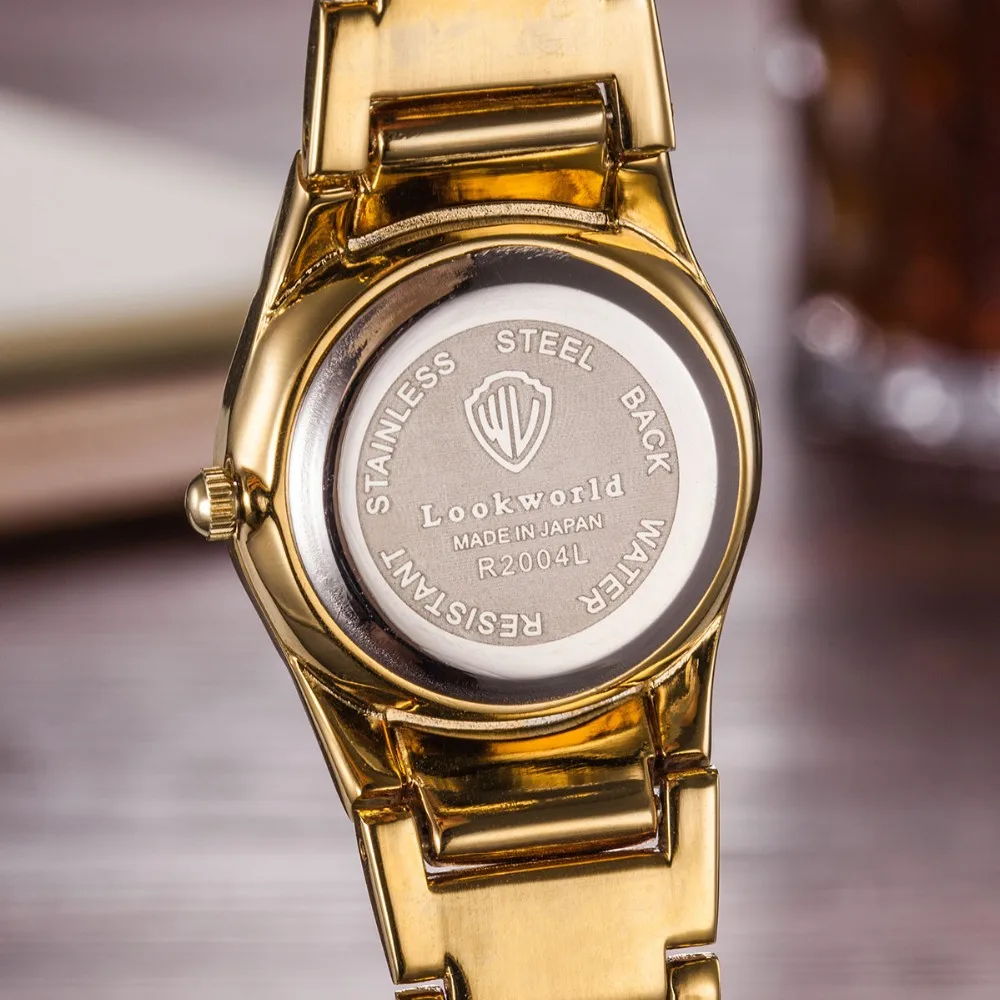 brand watch lookworld gold watches new fashion watches ladies