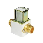 1/2" Self-Hold Pulse Solenoid Valve Male Gas Water Low Power Long Life Latching Valve