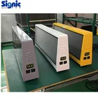 Double side p5 outdoor taxi roof top advertising signs/led message board