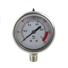 63mm (2.5" )vibration proof stainless steel seismic pressure gauge