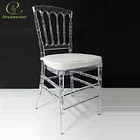 Clear Chair Plastic Napoleon Chair Factory Sale Popular Stacking Events Crystal Clear Napoleon Chair