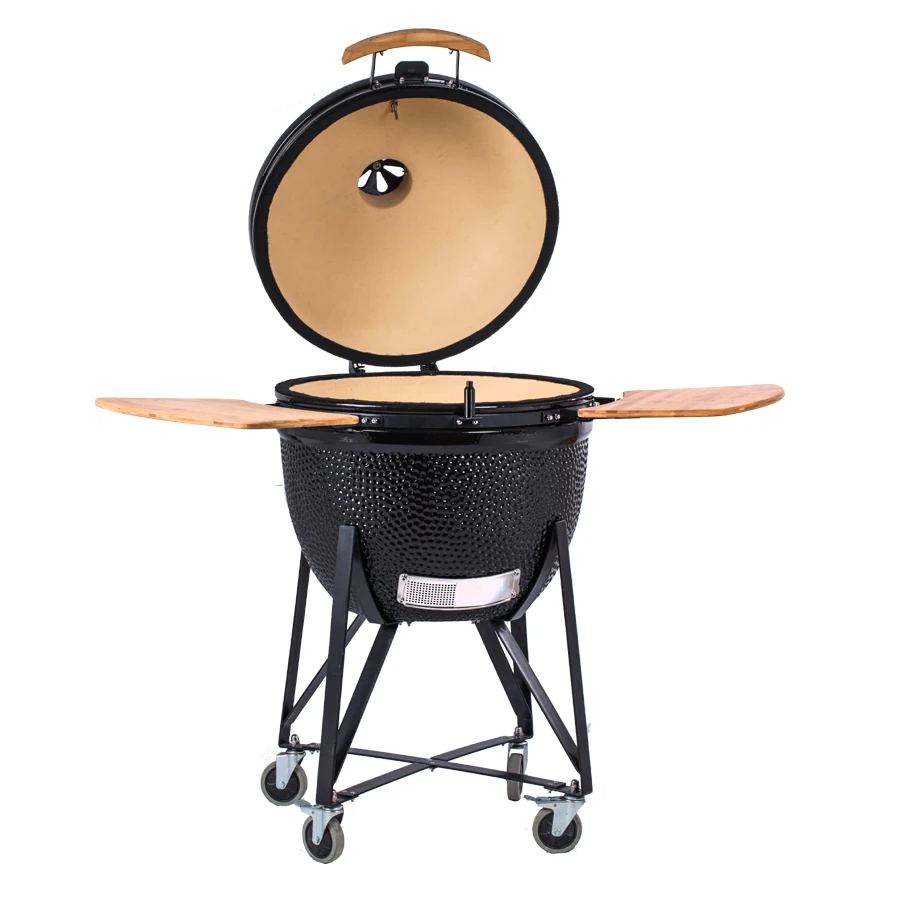 TOPQ Pit Boss style 24" Kamado Grill Ceramic BBQ, View kamado grill