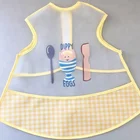 Reusable Waterproof PVC Plastic Baby Drool Soccer Cycling Bib