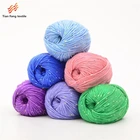 Wholesale new fashion crochet yarn blended knitting yarn high quality baby soft yarn