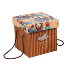 Creative large birthday Empty wedding custom luxury gift surprise snack box with lid