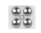 Proyum ceiling mounted bathroom infrared Heat Vent Fan Light / HFL 4 lamp heater SAA approved bathroom heater