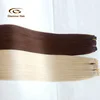Thick Bottom Tangle Free Double Drawn Wholesale Hair Extensions Blonde Weft Wavy