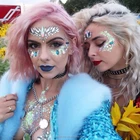 Party sticker face jewels crystal rhinestone adhesive decorative for face