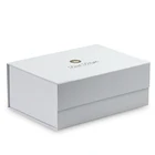 Wholesale Custom Retail Logo Printed gift packaging magnetic flap box